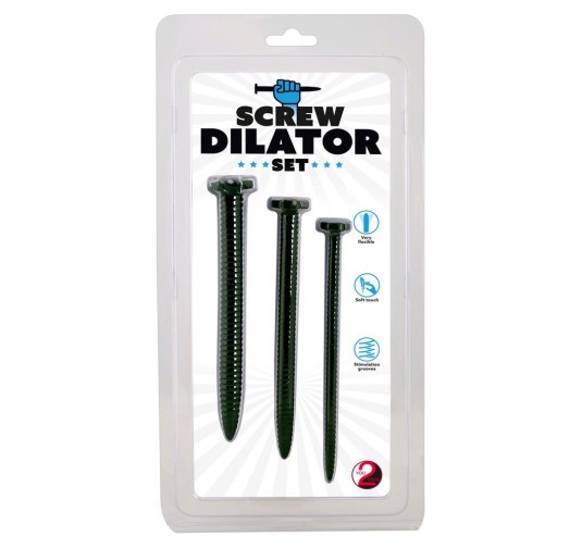 3x szpilka silikonowa plug dilator do penisa bdsm